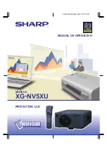 Sharp XG-NV5XU (Spanish) Manual De Usuario preview