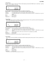 Preview for 13 page of Sharp XL-3500H Service Manual