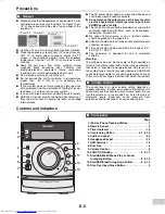 Preview for 11 page of Sharp XL-DH330PH Operation Manual