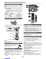 Preview for 16 page of Sharp XL-DH330PH Operation Manual