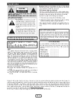 Preview for 2 page of Sharp XL-HF203B Operation Manual