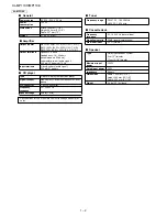 Preview for 4 page of Sharp XL-MP110E Service Manual