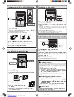 Preview for 2 page of Sharp XL-MP150E Quick Start Manual