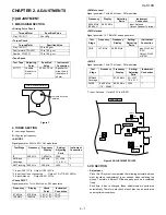 Preview for 2 page of Sharp XL-S10H Service Manual