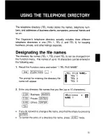 Preview for 50 page of Sharp YO-300 Operation Manual