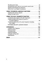 Preview for 6 page of Sharp ZQ-4400 Operation Manual