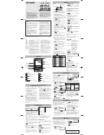 Sharp ZQ-P10A Operation Manual preview