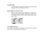 Preview for 6 page of Sharper Image 203207 Owner'S Instructions Manual