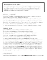 Preview for 2 page of Sharper Image 203787 Quick Start Manual