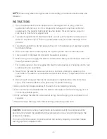 Preview for 2 page of Sharper Image 206906 User Manual