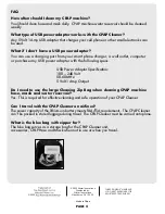 Preview for 4 page of Sharper Image CPAP CLEANER Operating Instructions