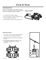 Preview for 5 page of Sharper Image Drone Air Racer Manual