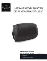 Preview for 10 page of Sharper Image MSG-P110 Instruction Manual And  Warranty Information