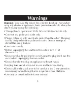 Preview for 5 page of Sharper Image Professional Plus SI853 Instructions Manual