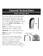 Preview for 10 page of Sharper Image Professional Plus SI853 Instructions Manual