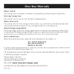 Preview for 12 page of Sharper Image SI724 Instructions Manual