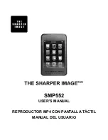 Sharper Image SMP552 User Manual preview