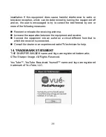 Preview for 21 page of Sharper Image SMP552 User Manual