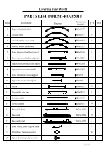 Preview for 5 page of Shelldome SH-RO205010 Instructions Manual