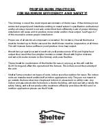 Preview for 3 page of Shelter Furnace SF4200 Manual