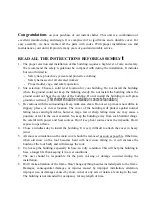 Preview for 2 page of SHELTER GS3365 Assembly Manual