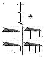 Preview for 8 page of ShelterLogic Shade Canopy Manual