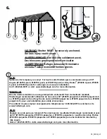 Preview for 9 page of ShelterLogic Shade Canopy Manual