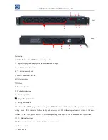 Preview for 4 page of SHENZHEN CLEVER ELECTRONIC SPDU2100 User Manual