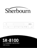 Preview for 1 page of Sherbourn SR-8100 User Manual