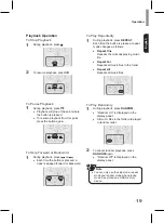 Preview for 19 page of Sherwood S7 SOUND PANORAMA Operating Instructions Manual