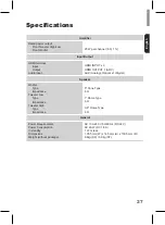 Preview for 27 page of Sherwood S7 SOUND PANORAMA Operating Instructions Manual