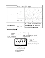 Preview for 7 page of Shimpo DT209X Instruction Manual