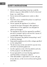 Preview for 4 page of Shinco SDO-10D Manual