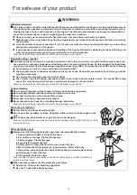 Preview for 6 page of Shindaiwa BP510S Operator'S Manual