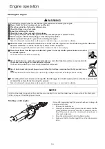 Preview for 16 page of Shindaiwa BP510S Operator'S Manual