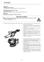 Preview for 64 page of Shindaiwa BP510S Operator'S Manual