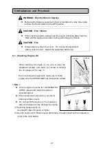 Preview for 25 page of Shindaiwa DGA50CM Owner'S And Operator'S Manual