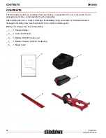 Preview for 16 page of Shindaiwa DH2000 Instruction Manual