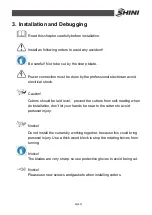 Preview for 42 page of Shini Budget SG-24EB Series Manual