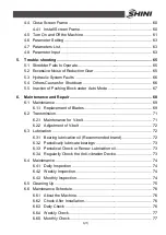 Preview for 5 page of Shini SGS-6080S Operation Instructions Manual