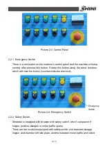 Preview for 21 page of Shini SGS-6080S Operation Instructions Manual