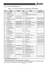 Preview for 47 page of Shini SGS-6080S Operation Instructions Manual