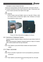 Preview for 55 page of Shini SGS-6080S Operation Instructions Manual