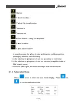 Preview for 52 page of Shini ST1-1100-1800 User Manual