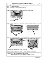 Preview for 8 page of Shinko CHC-S1245-5 Manintence Parts Replacement Procedure