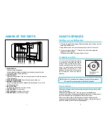 Preview for 2 page of Shivaki SR-160W(CF) Instruction Manual