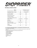 Preview for 18 page of Shoprider FS777 GETABOUT Owner'S Manual