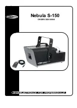 SHOWTEC Nebula S-150 Product Manual preview