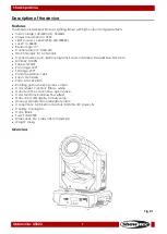 Preview for 8 page of SHOWTEC Shark Beam FX one Manual