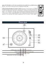 Preview for 19 page of Shuman MC-250BT User Manual